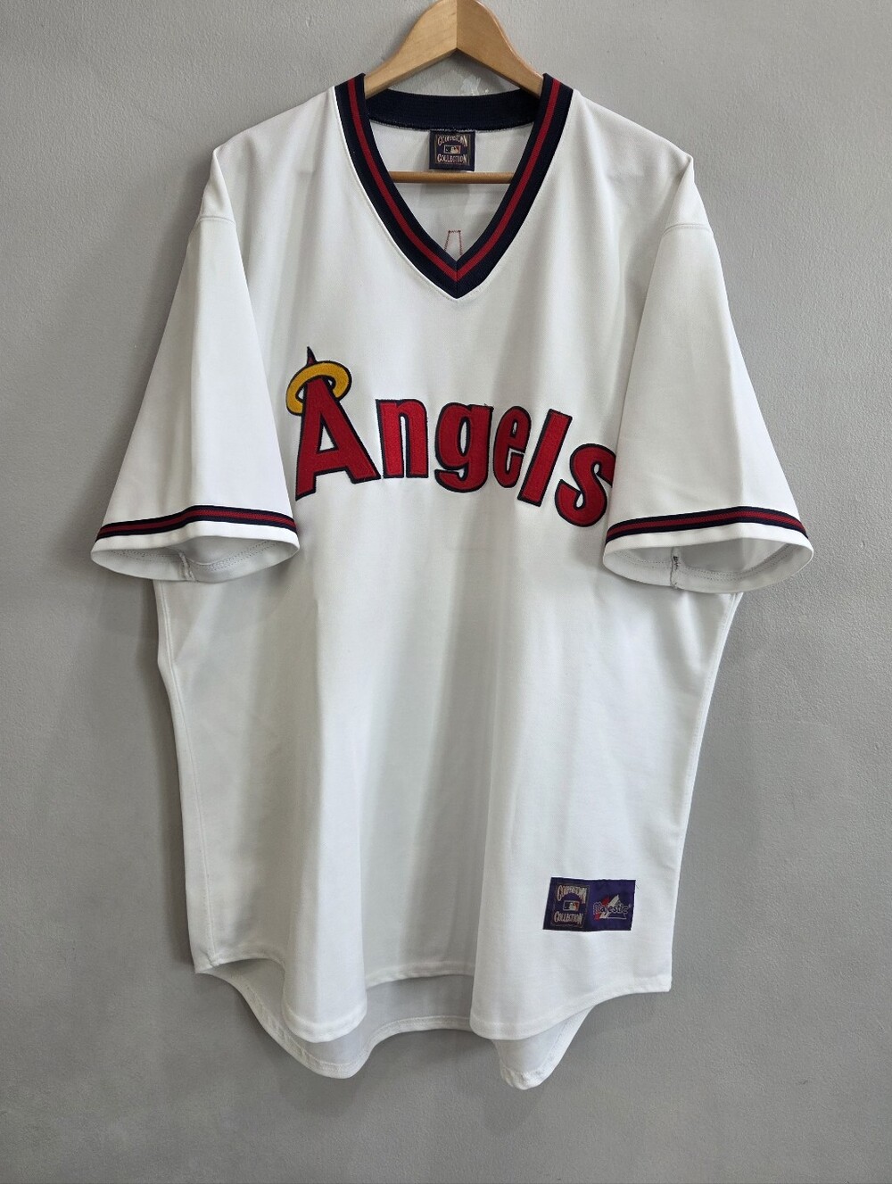 Majestic Cooperstown Collection Troy Glaus #25 Anaheim Angels Jersey Men's XXL